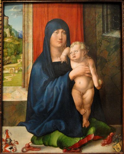 Madonna y Niño de Albrecht Dürer